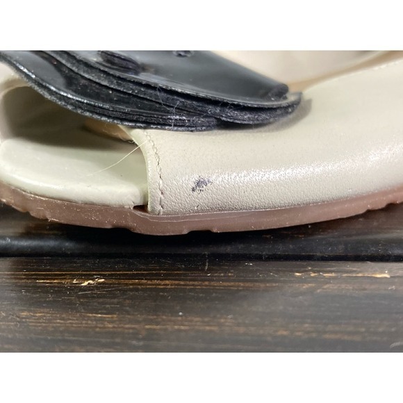 Simply Vera Wang Flats Womens 10 Nude Gold Buckle Slip On Work Shoes Elegant - Picture 11 of 11